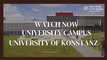 Inside University of Konstanz | Full Campus Walkthrough