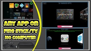How To Get STREaM On Amazon Fire Stick & Fire TV! NO PC! FREE!