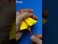 Umbrella opens and closes from paper