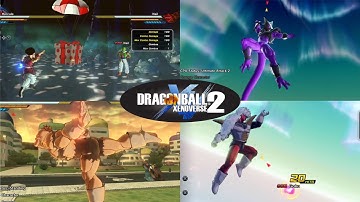 ALL CAST CHARACTERS TECH COMBOS (Frieza Saga) | Dragon Ball Xenoverse 2