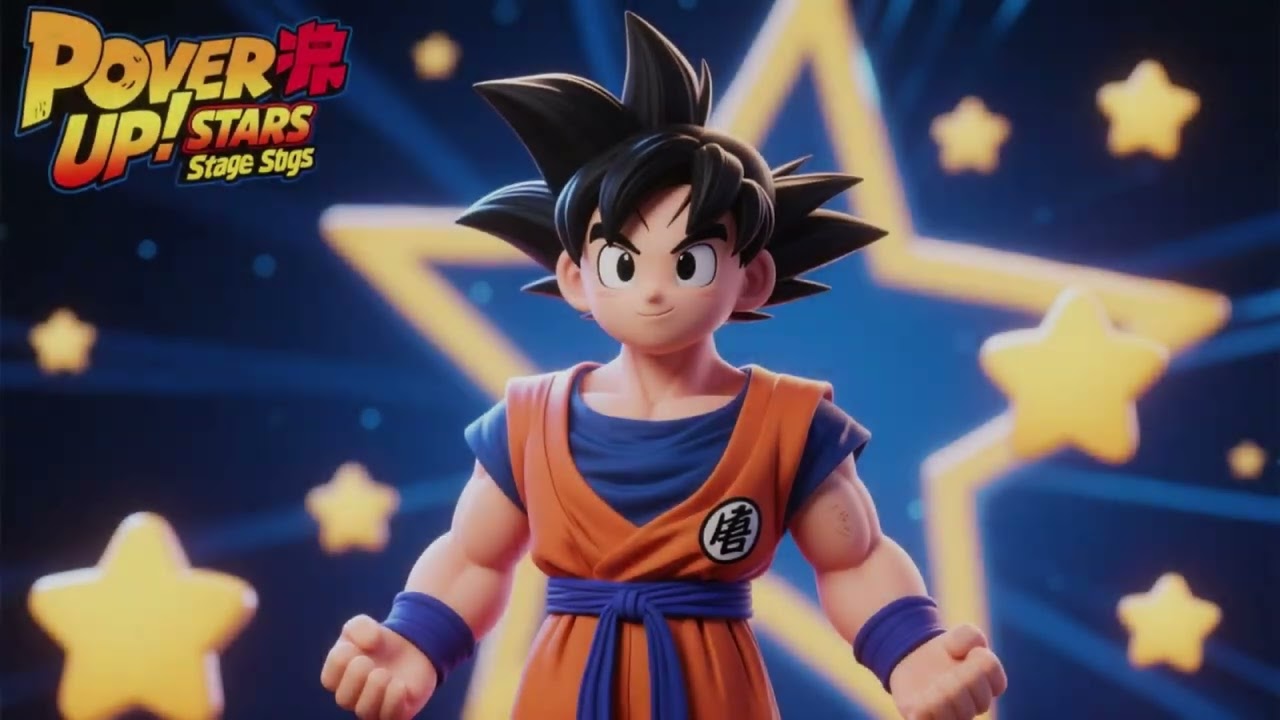 GOKU 🌌 Power Up the Stars | Cosmic Awakening | Epic Anime Song AMV