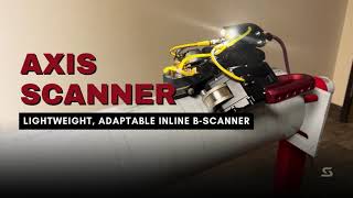 AXIS B-Scanner – Compact Manual Ultrasonic Pipe Inspection Demo
