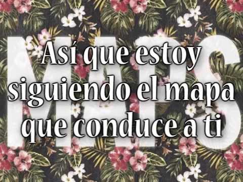 (+) Maroon 5 - Maps ( Lyrics Español)