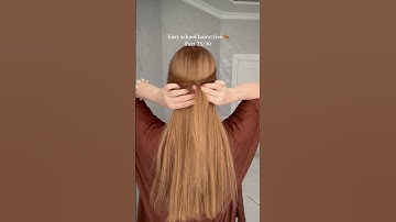 🍂Easy school hairstyles 25/30 #schoolhairstyles Back to school hair ideas #hairstyle #hairtutorials