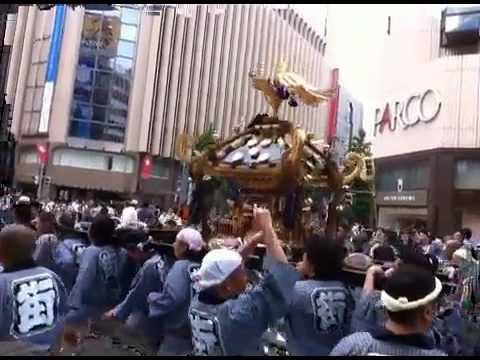 さっぽろ四番街まつり　四番街繁盛神輿　20110709（２）