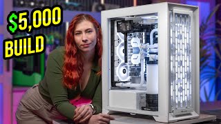 EPIC $5,000 PC Build Time Lapse  Thermaltake CTE T500