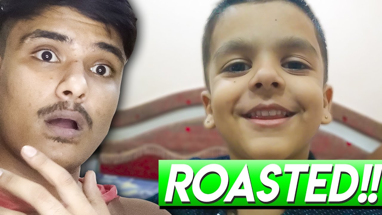 Getting ROASTED by KID!! YouTube