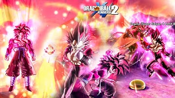 DBXV2: New SSJ4 Limit Breaker Goku & Vegeta Revamp Project Update Mystery Characters (ModPack 1)