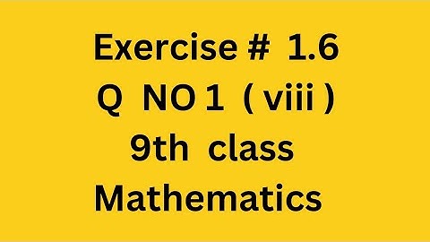 Exercise 1.6 | Q NO 1 ( viii ) | both matrix inversion & cramer rule | 9th class | math with komail