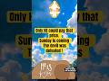 Glory to GOD #sunday #resurreresurrect#glorytogod #shortsfeed#gospelofhope #god #love