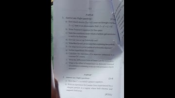 bsc 2nd semester physics core paper 3 previous year question paper #autonomous