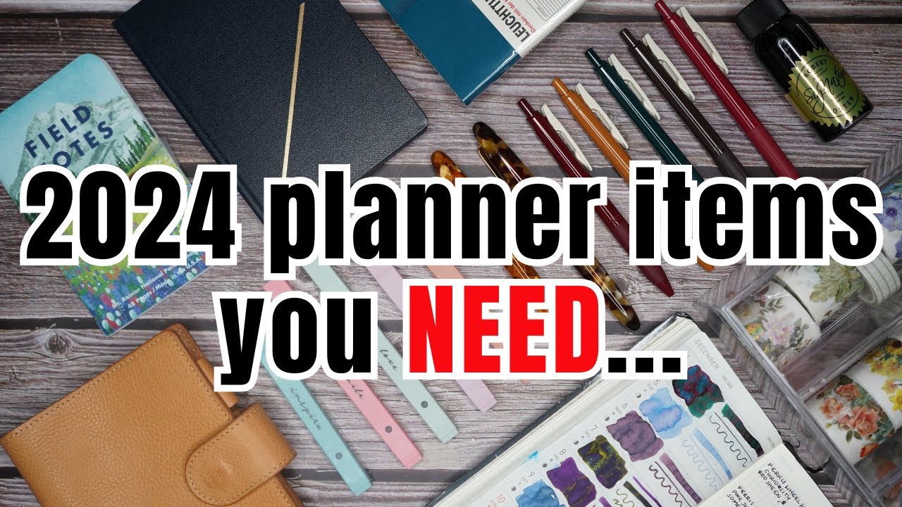 Favorite Planner Supplies From 2020 – Plan on the Sunrise