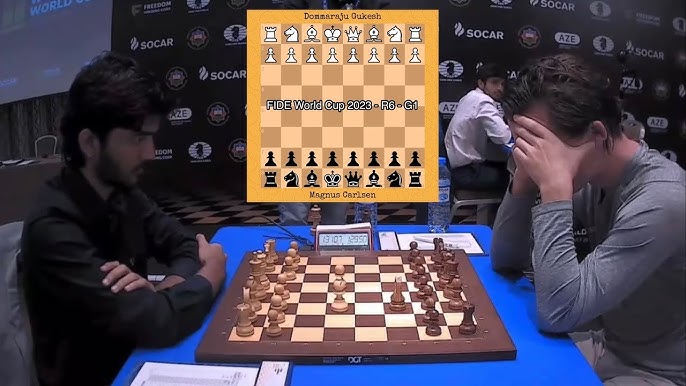 Magnus Carlsen (2859) vs Gukesh (2725)