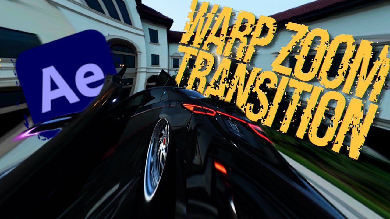 Warp Zoom Transition Effect in After Effects - YouTube