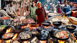 2000 KG EXTREME LAMB MEAT COOKING | THE FAMOUS DUMBA KARAHI & LAHORI MUTTON TAWA QEEMA TRUCK ADDA