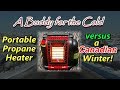 Buddy vs Canadian Winter - Portable Heater Review