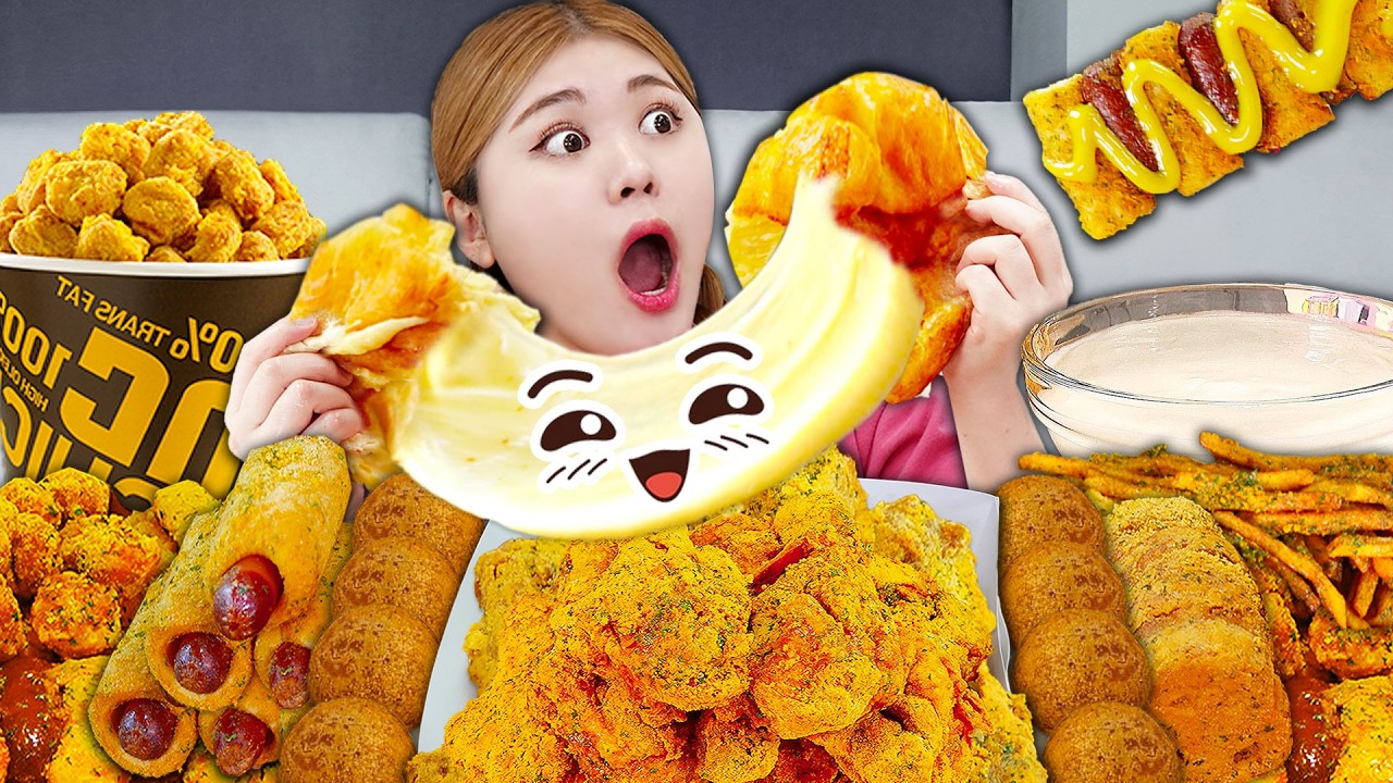 MUKBANG KOREAN CHICKEN BBURINGKLE COLLECTION by HIU 하이유