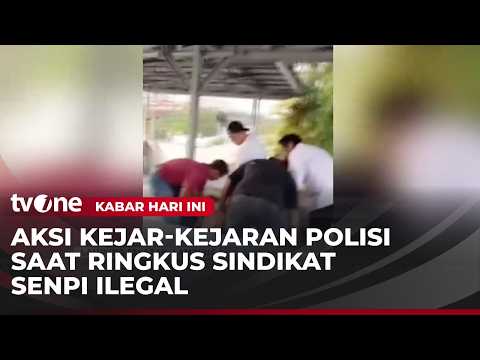 Amateur Video of Illegal Firearms Syndicate Raid in Lampung | News Today