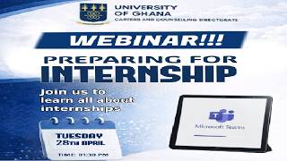 Preparing For Internship  Webinar