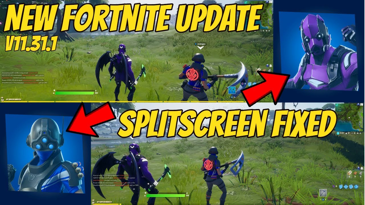 Double trouble! Here's how to Play Fortnite on split screen with