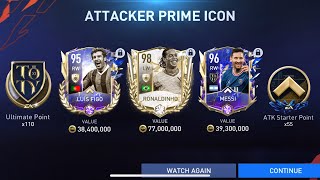 TOTY HUGE PACK OPENING CLAIMING PRIME ICON RONALDINHO | SILVER PLAY BUTTON UNBOXING | FIFA MOBILE 22