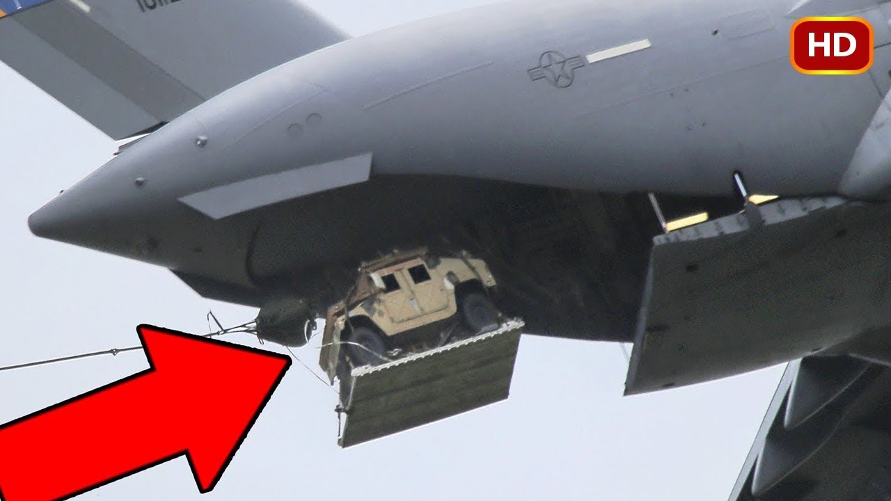 Monstrously Powerful C 130 Hercules Drop Humvees And Paratroopers YouTube Monstrously Powerful C 130 Hercules Drop Humvees And Paratroopers YouTube