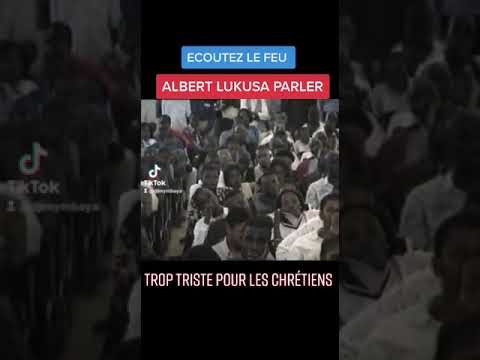 ECOUTEZ LE FEU PAPA ALBERT LUKUSA CE QU'IL DISAIT EN SON TEMPS. #Cest_triste_pour_nous_les_chrétiens