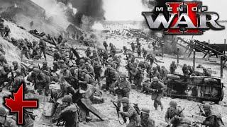 D-DAY CHAOS! 🤯 Operation Overlord & The INFINITE MORTAR SPAM Strategy | Men of War 2 Co-op Mission