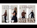 ОСЕННЯЯ РАСПАКОВКА вещей с SHEIN *с примеркой*/SHEIN AUTUMN HAUL