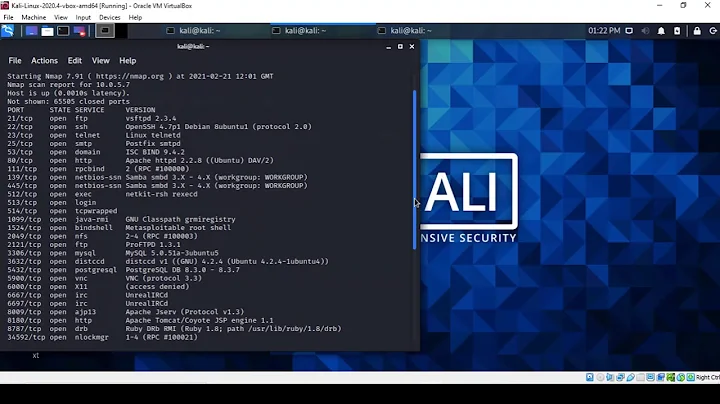Hacking Metasploitable2 with Kali Linux - Discovery and Scanning