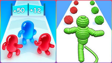 Rope Man 🆚 Join Blob  3d New Levels Big New Update Max Walkthrough Android iOS Gameplay Level 191