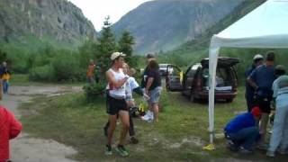 Jamil Coury Running Into Cunningham Hardrock 100