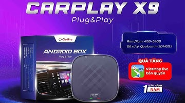 Android BOX Giải pháp Nâng cấp Màn hình zin trên xe | Toyota Thái Nguyên