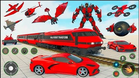 multiple transformation Dino Robot Car bumble bee - Android GamePlay (HD) 2023