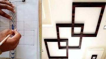 How to mark box pop false ceiling design || box pop false ceiling design mark kaise kren