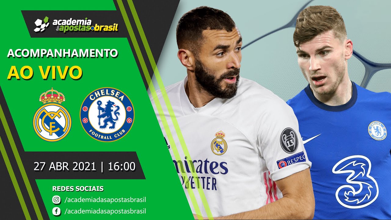 Real Madrid vs Chelsea ao vivo - Liga dos Campeões | Acompanhamento ...
