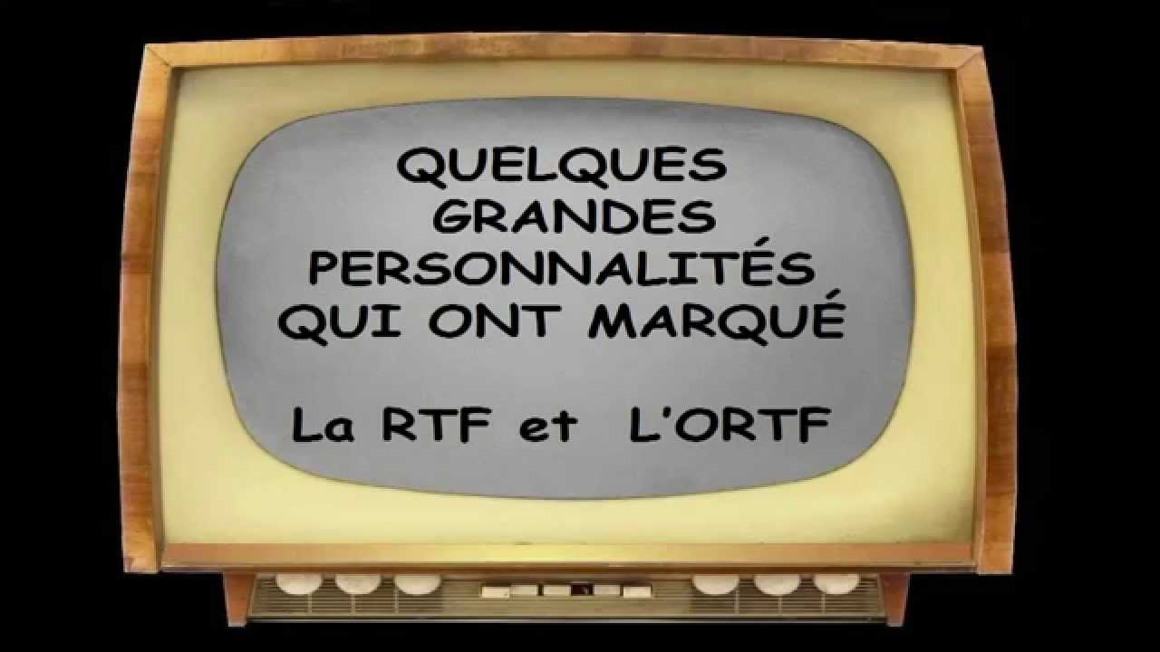 RTF _ORTF , débuts de la télé française.