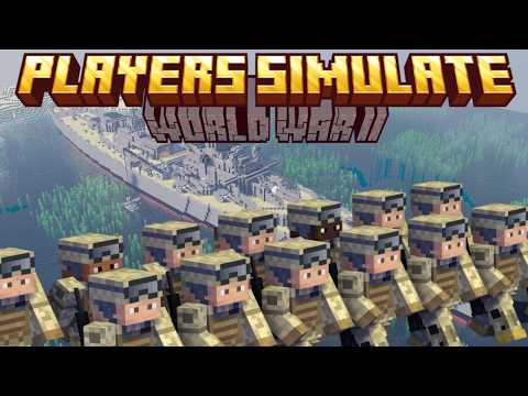 Minecraft Players Simulate World War 2 - YouTube