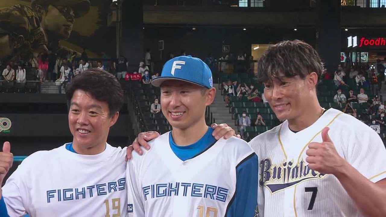 金子千尋コーチと糸井嘉男さんと鶴岡慎也さんのトークショー!! 2023年7