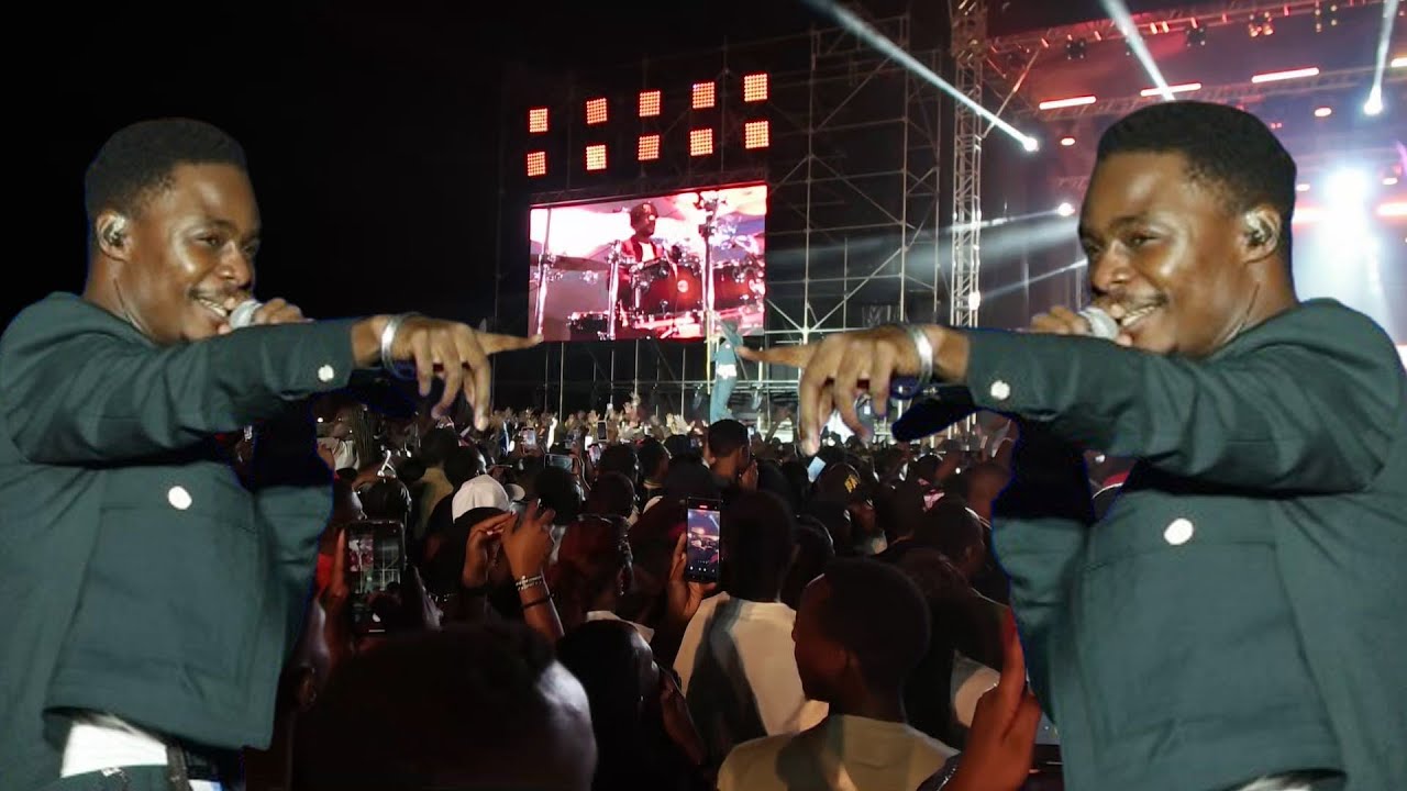 Ray G's entrance on stage at Lugogo Cricket Oval surprised his fans.