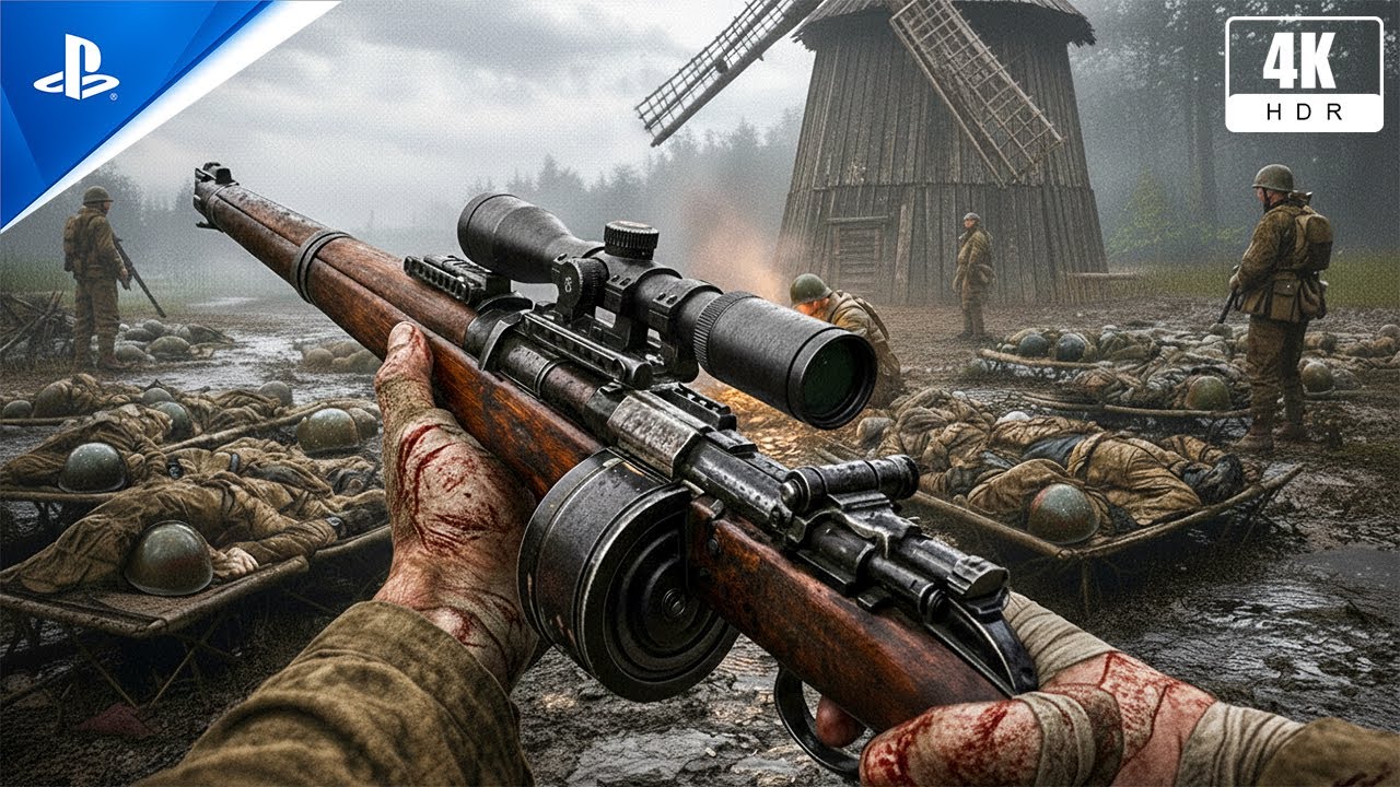 SNIPER LOST BEHIND ENEMY TERRITORY | Immersive Stealth & Ultra Graphics 4K Gameplay | Battlefield 1