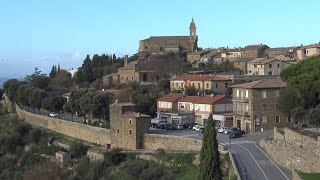 &quot;Montalcino&quot;. Siena. Italia in 4K