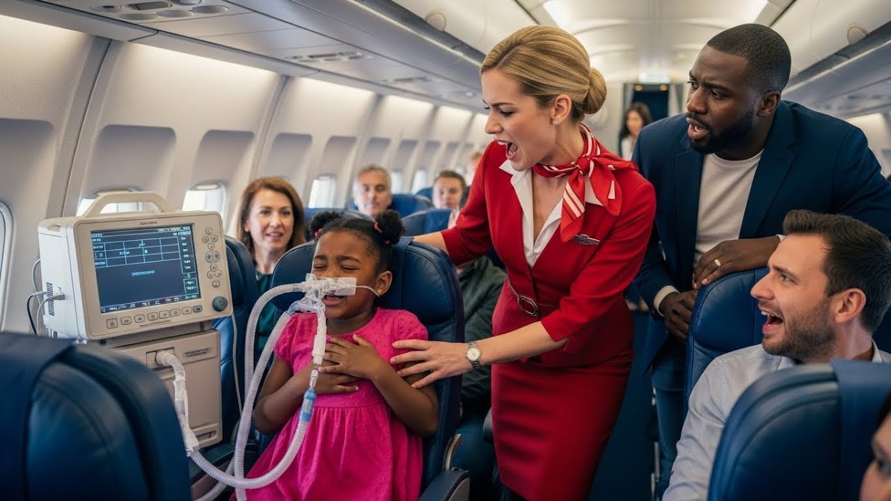 Flight Attendant Rips Black Baby's  Life Support — Minutes Later, FAA Drags Her Out in Chains