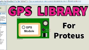how to add gps module library in proteus | GPS library | proteus software Tutorial