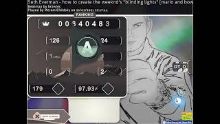 How To Create The Weeknds Blinding Lights Mario And Bowiec Hddt 280 Pp