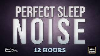 Perfect Sleep Noise 🌙 | 12 HOURS + BLACK SCREEN | Brown & Pink Noise with Isochronic Tones screenshot 5