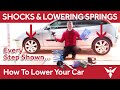 DIY New Lowering Springs & Shock Absorbers - Ford Focus Mk1