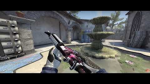 M4A4 Neo Noir Factory New Showcase CS:GO (3440x1440 res 21:9)