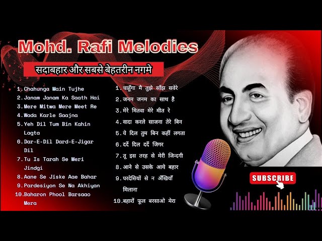 All time Best and Hit Songs of Mohd. Rafi class=