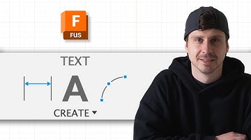 How to Create Text in Autodesk Fusion - Beginners Guide (2025)